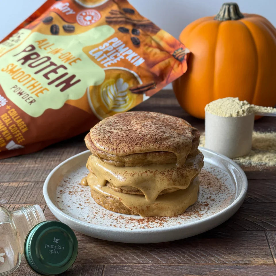 Pumpkin Spice Tiramisu Pancakes
