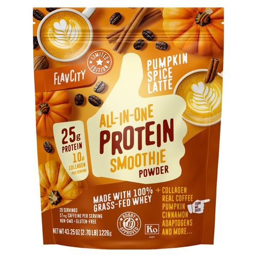 FlavCity Pumpkin Spice Latte Protein Smoothie