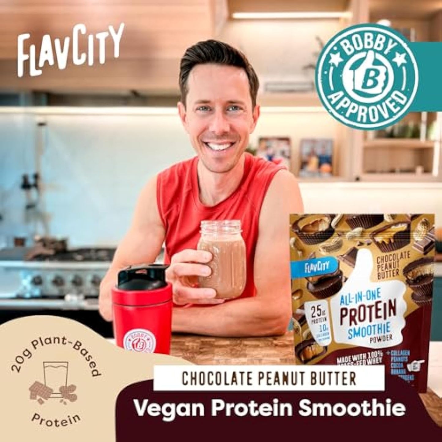 FlavCity Vanllla cream Protein Smoothle