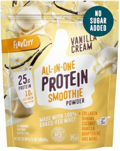 FlavCity Vanllla cream Protein Smoothle